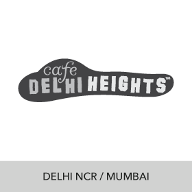 social marketing and designing services for cafe delhi heights